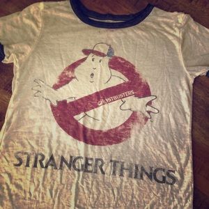 Stranger thing ghostbuster shirt